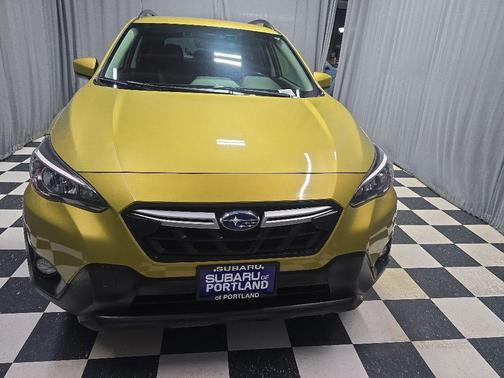 Plasma Yellow Pearl 2021 Subaru Crosstrek Premium