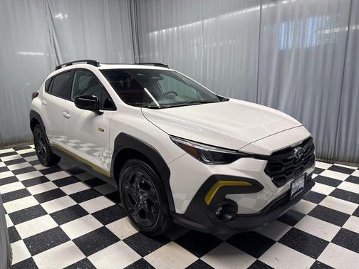 Crystal White Pearl 2025 Subaru Crosstrek Sport