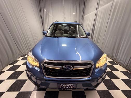 Quartz Blue 2017 Subaru Forester 2.5i Limited
