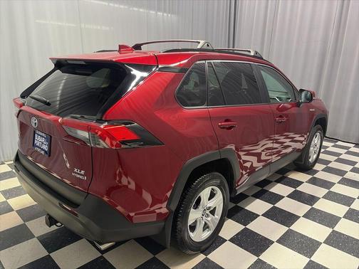 Ruby Flare Pearl 2020 Toyota RAV4 Hybrid XLE