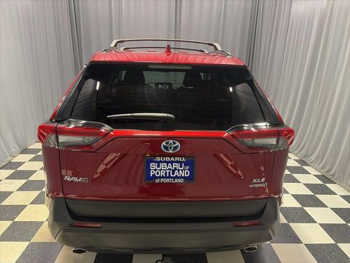 Ruby Flare Pearl 2020 Toyota RAV4 Hybrid XLE