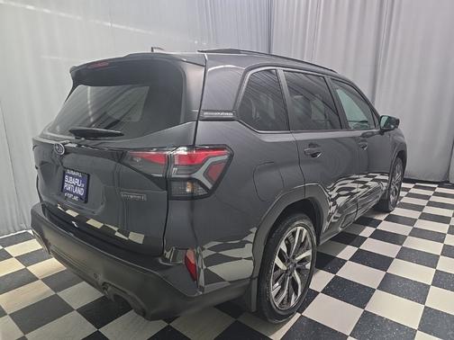 Gray Metallic 2026 Subaru Forester Touring Hybrid