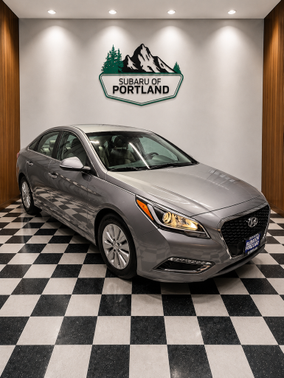 Gray 2017 Hyundai SONATA Hybrid SE