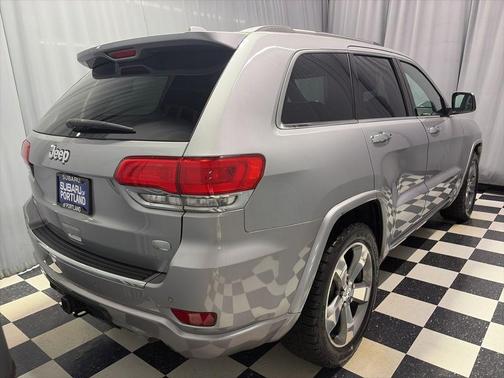 Billet Silver Metallic Clearcoat 2014 Jeep Grand Cherokee Overland