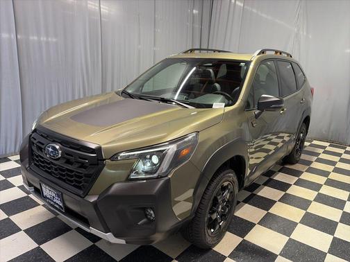 Green Metallic 2025 Subaru Forester Wilderness