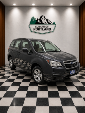 Dark Gray Metallic 2017 Subaru Forester 2.5i