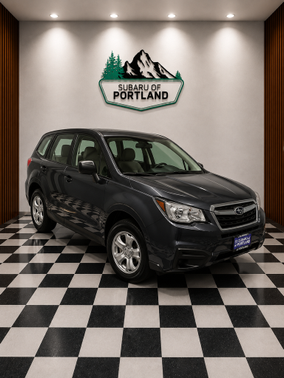 Dark Gray Metallic 2017 Subaru Forester 2.5i