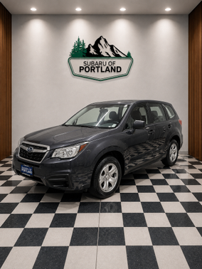 Dark Gray Metallic 2017 Subaru Forester 2.5i