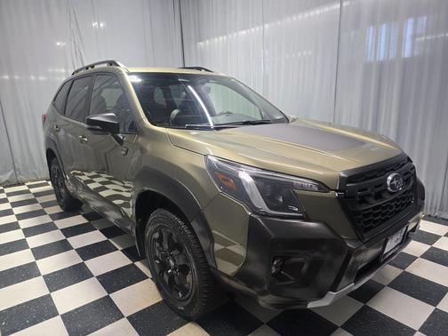 Green Metallic 2022 Subaru Forester Wilderness