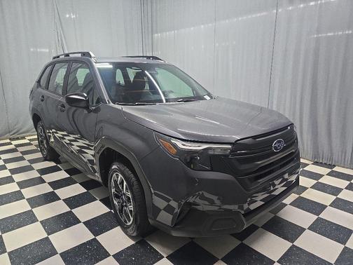dark metallic aluminum alloy 2026 Subaru Forester Base