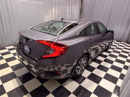Gray 2018 Honda Civic EX