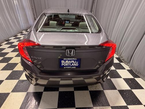 Gray 2018 Honda Civic EX