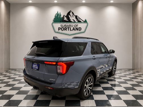Vapor Blue 2025 Ford Explorer ST-Line