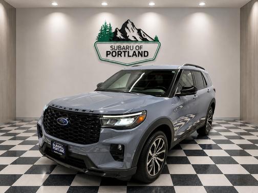 Vapor Blue 2025 Ford Explorer ST-Line