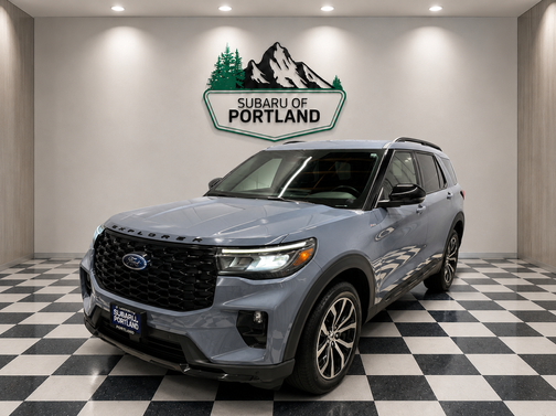 Vapor Blue 2025 Ford Explorer ST-Line