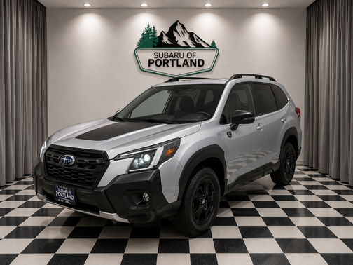 Ice Silver Metallic 2025 Subaru Forester Wilderness