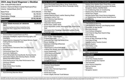 2024 Jeep Grand Wagoneer L Series II 4x4