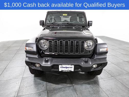 Black Clearcoat 2026 Jeep Wrangler Sport