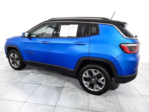 Laser Blue Pearlcoat 2020 Jeep Compass Limited
