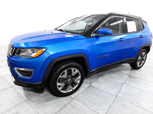 Laser Blue Pearlcoat 2020 Jeep Compass Limited