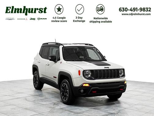 Alpine White Clearcoat 2023 Jeep Renegade Trailhawk