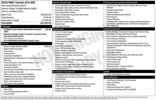 2024 GMC Terrain AWD AT4