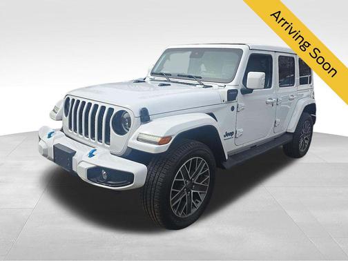 Bright White Clearcoat 2023 Jeep Wrangler 4xe Sahara High Altitude
