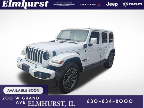 Bright White Clearcoat 2023 Jeep Wrangler 4xe Sahara High Altitude