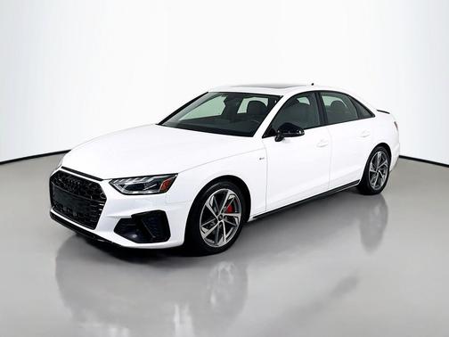 Ibis White 2023 Audi A4 45 S line Premium Plus