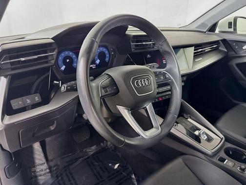 Glacier White Metallic 2023 Audi A3 Premium