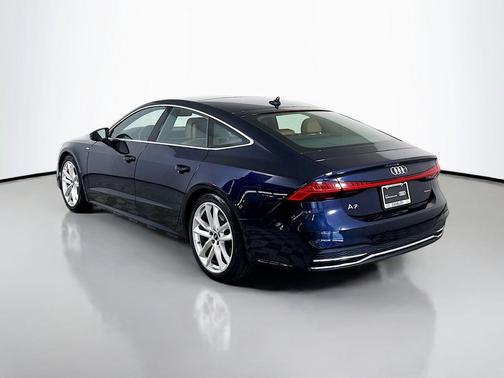 Firmament Blue Metallic 2022 Audi A7 55 Prestige
