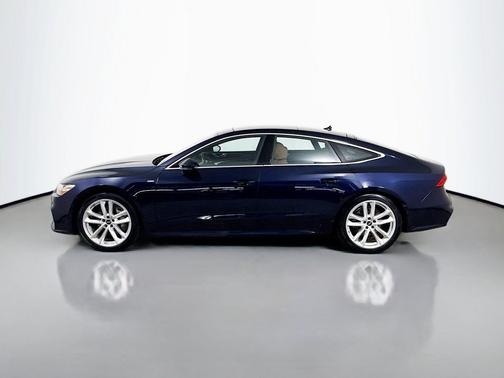 Firmament Blue Metallic 2022 Audi A7 55 Prestige
