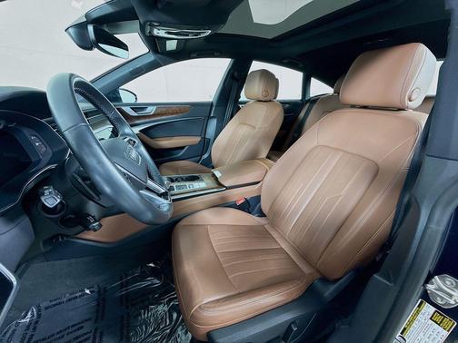 Firmament Blue Metallic 2022 Audi A7 55 Prestige