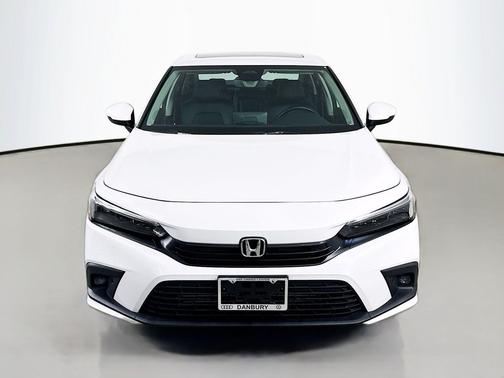 Platinum White Pearl 2023 Honda Civic Touring