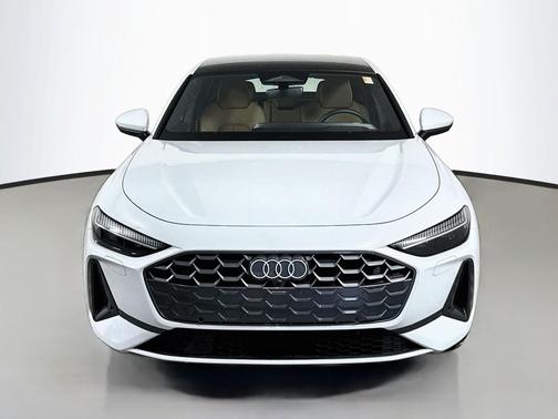 Glacier White Metallic 2025 Audi A5 Premium Plus TFSI quattro S tronic
