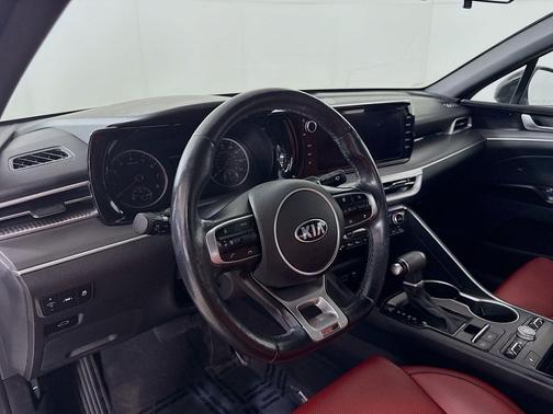 Wolf Gray 2021 Kia K5 GT-Line