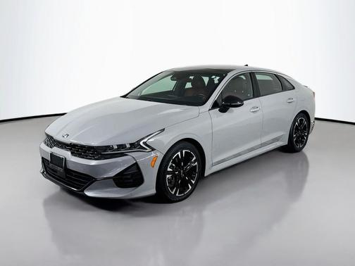 Wolf Gray 2021 Kia K5 GT-Line