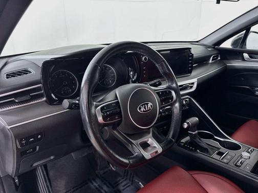 Wolf Gray 2021 Kia K5 GT-Line