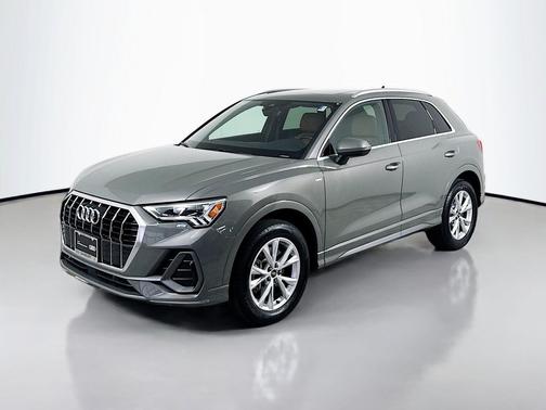 Chronos Gray Metallic 2023 Audi Q3 Premium 45 TFSI S line quattro Tiptronic