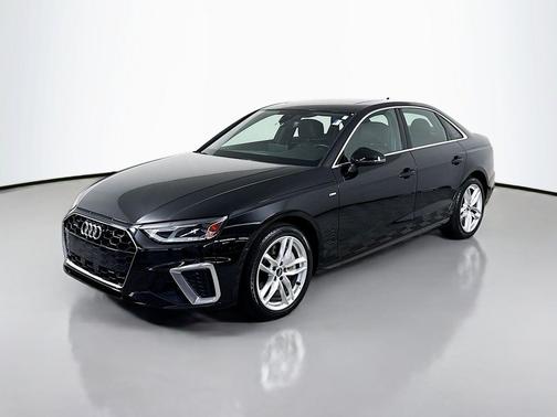 Mythos Black Metallic 2020 Audi A4 45 Premium