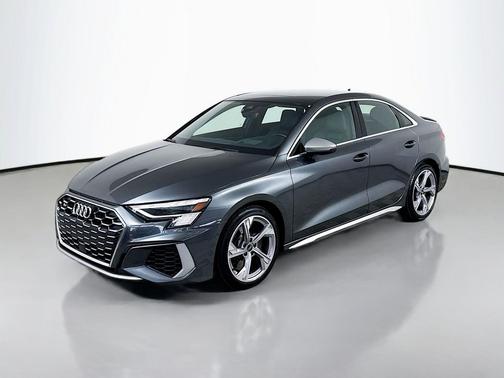 Daytona Gray Pearl Effect 2023 Audi S3 Prestige TFSI quattro S tronic