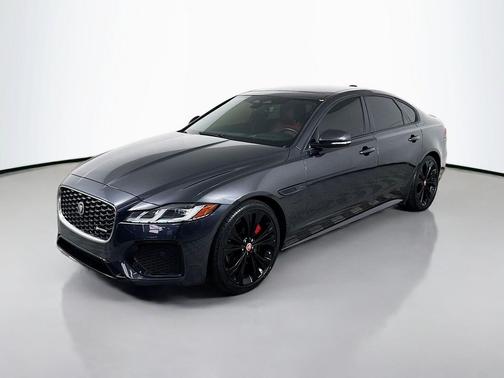 Carpathian Grey Premium Metallic 2022 Jaguar XF R-Dynamic SE P300 AWD Automatic