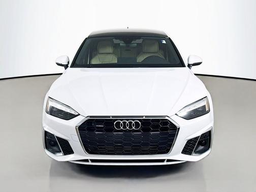 Glacier White Metallic 2022 Audi A5 Sportback 45 S Line Premium Plus