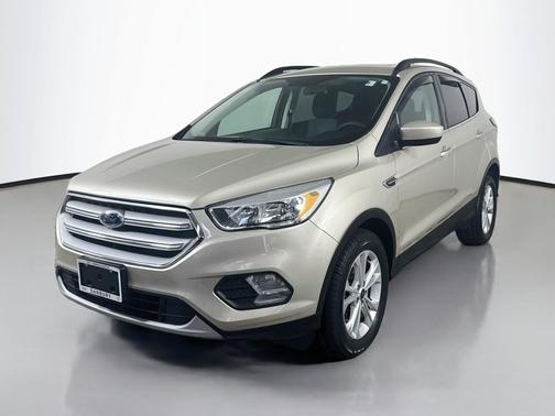 White Gold Metallic 2018 Ford Escape SE