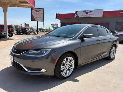 Black 2015 Chrysler 200 Limited