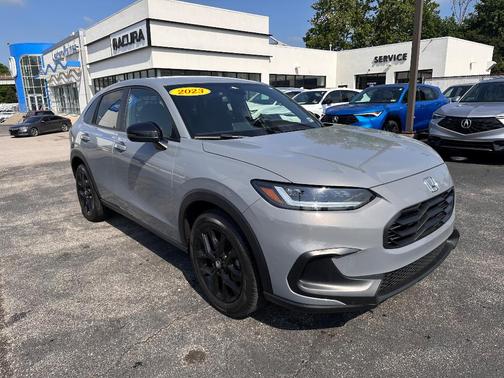 Urban Gray Pearl 2023 Honda HR-V Sport