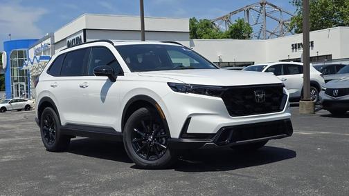 Platinum White Pearl 2026 Honda CR-V Hybrid Sport-L