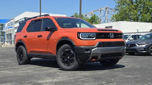 Sunset Orange 2026 Honda Passport TrailSport Elite Blackout