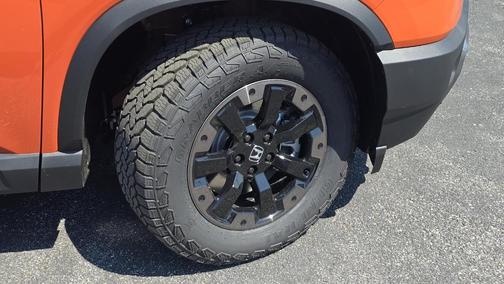 Sunset Orange 2026 Honda Passport TrailSport Elite Blackout