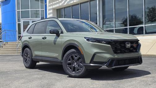 Ash Green 2026 Honda CR-V Hybrid TrailSport